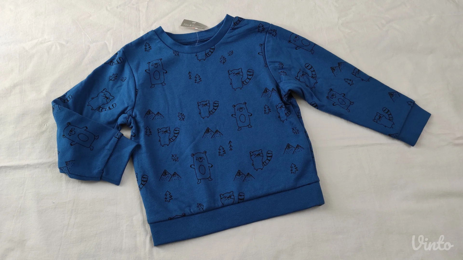 Fox and bunny 100% pamuk duks NOVO sa etiketom