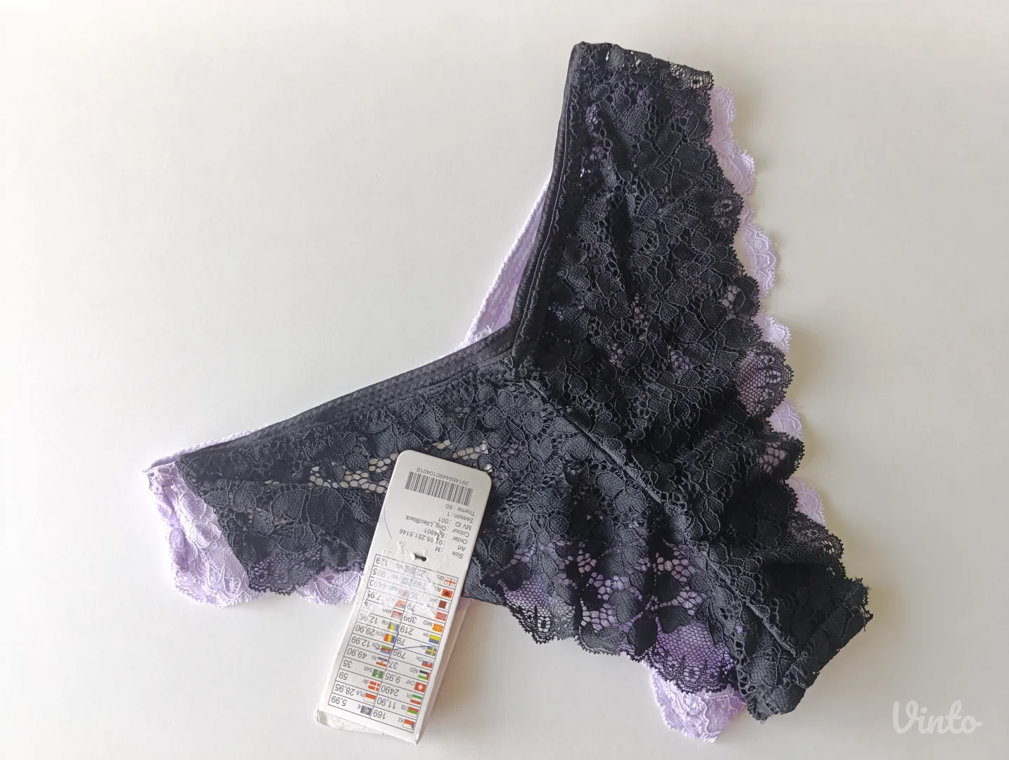 Tri para sexy čipkanih gaćica NOVO sa etiketama