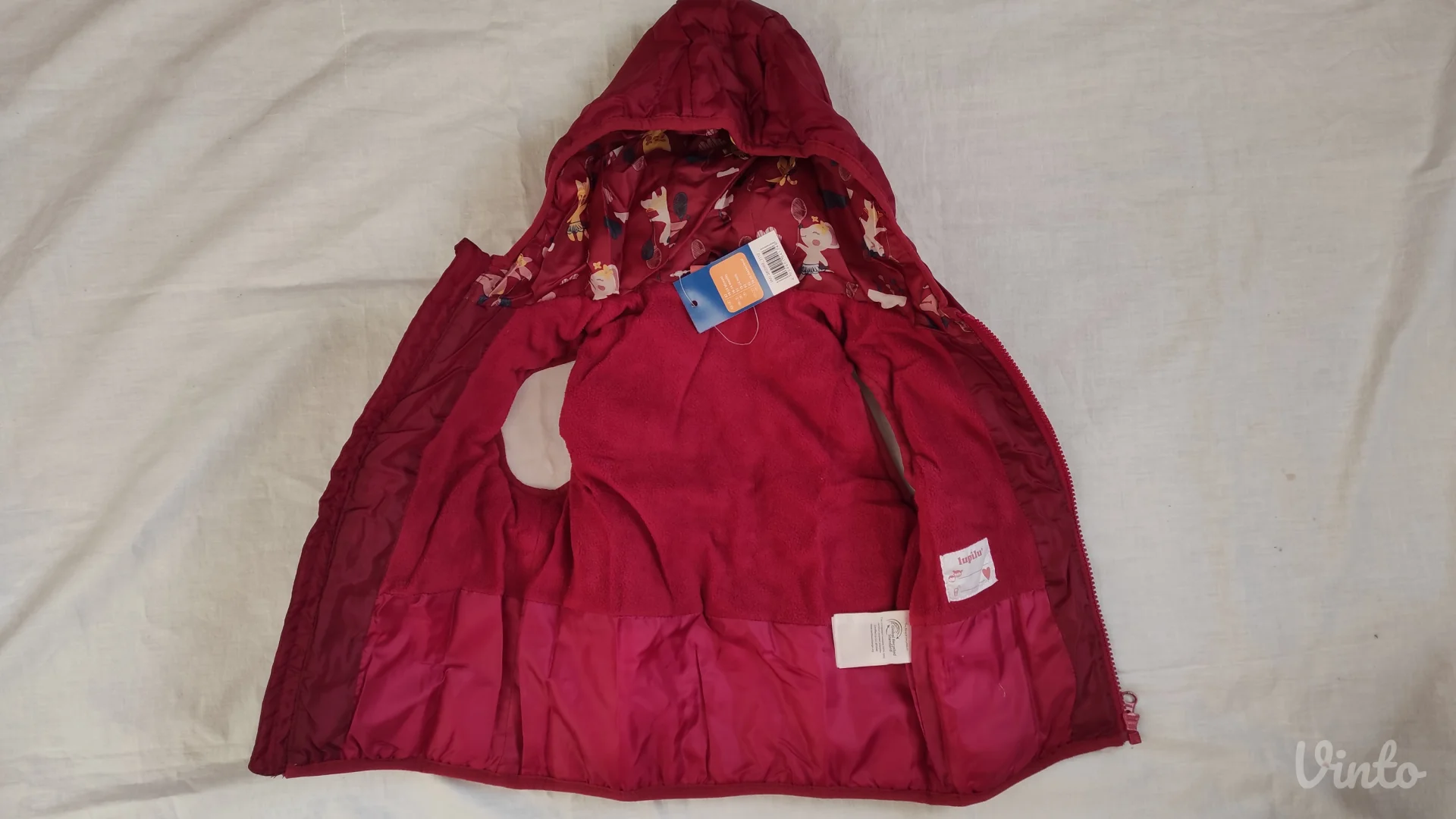 Lupilu štepani prsluk za devojčicu NOVO sa etiketom