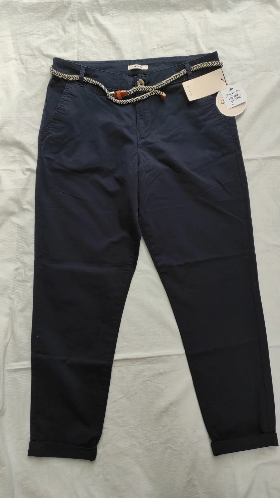 Orsay teget pantalone 100% pamuk 38 vel (sa etiketom)