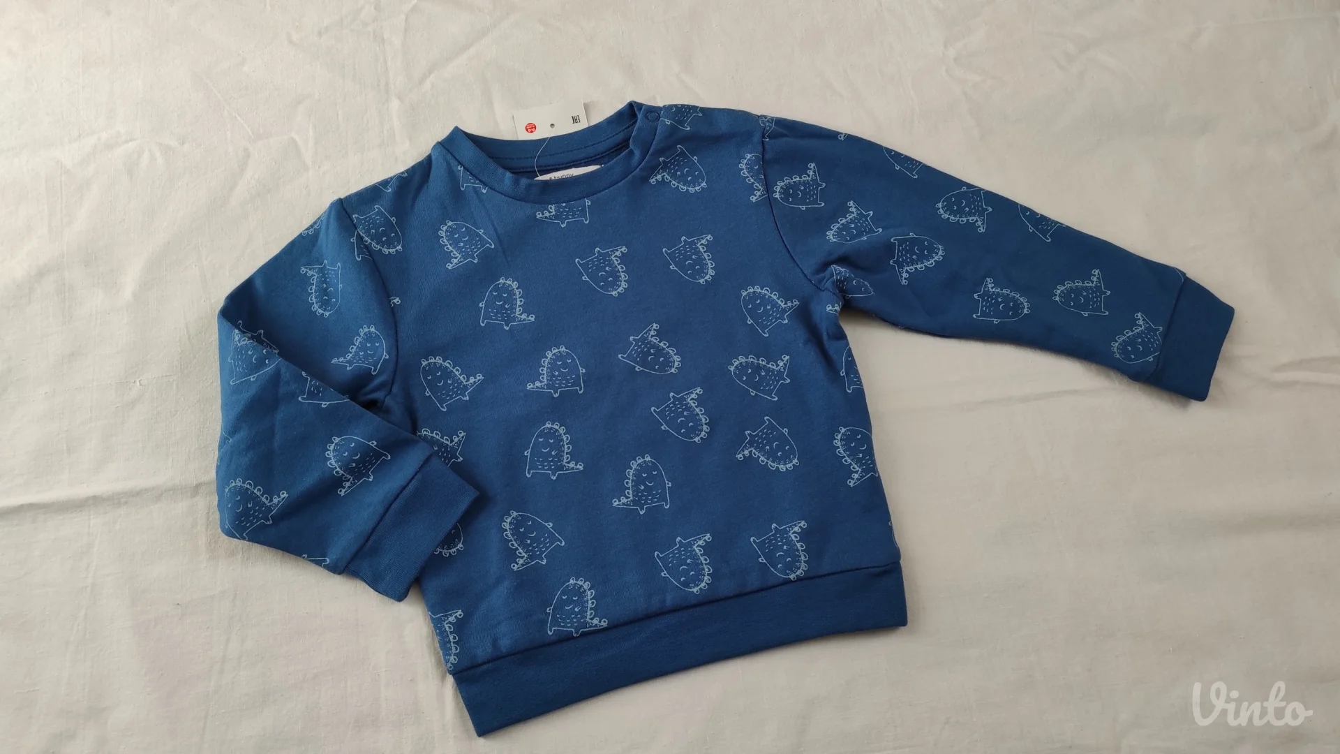 Fox and bunny 100% pamuk duks NOVO