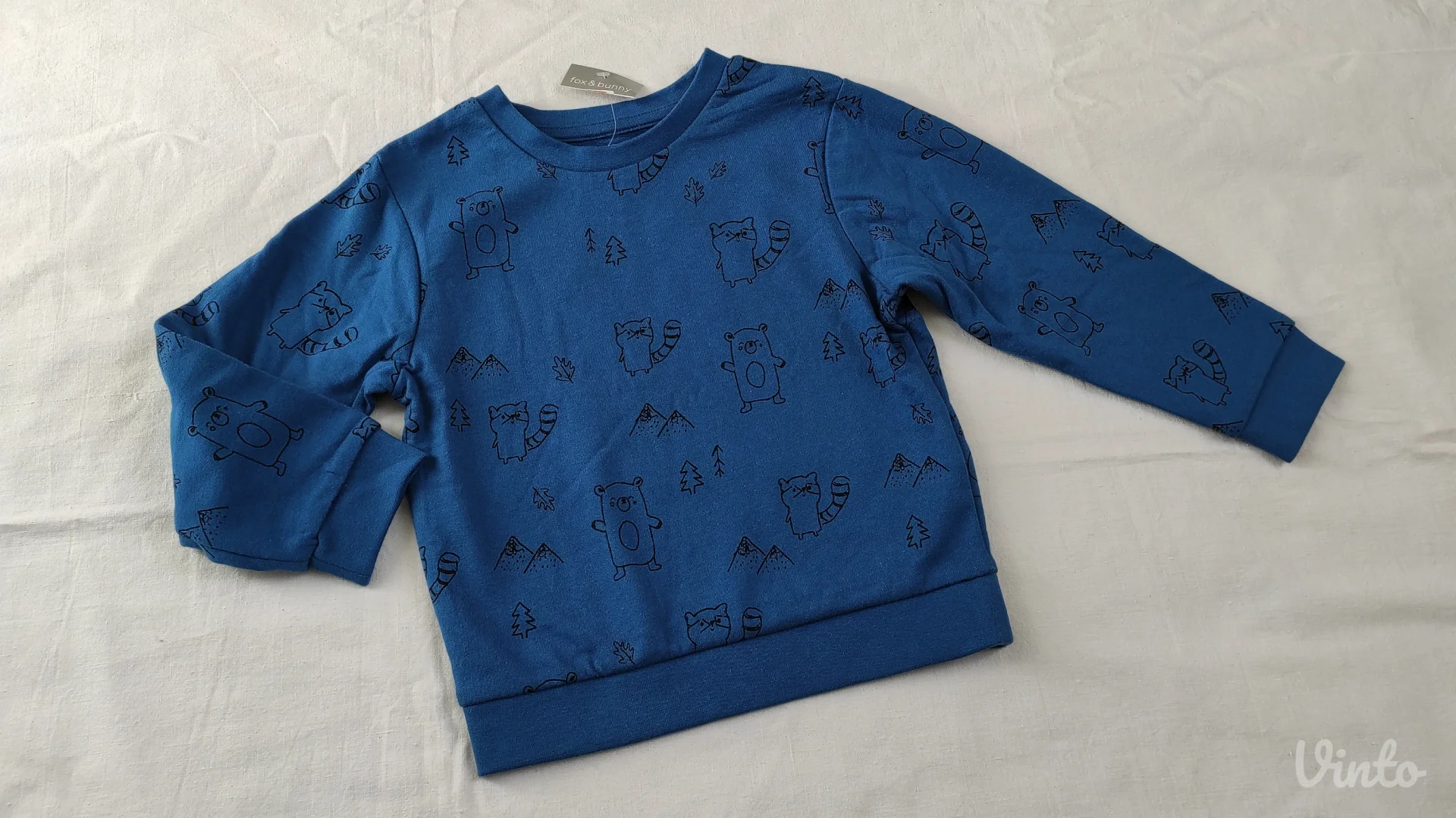 Fox and bunny 100% pamuk duks NOVO sa etiketom