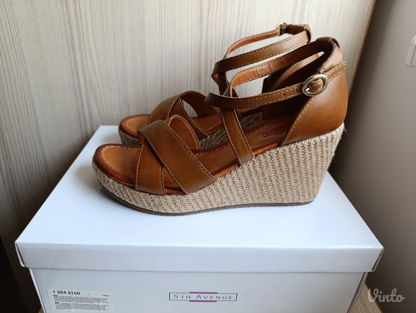 5th Avenue sandale - prava koža NOVO sa etiketom