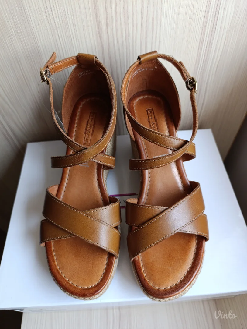 5th Avenue sandale - prava koža NOVO sa etiketom