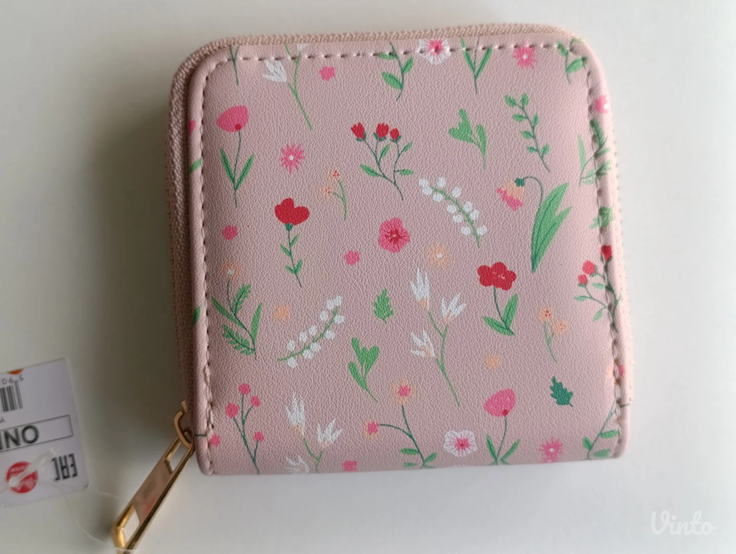 Sinsay cvetni roze novcanik NOVO