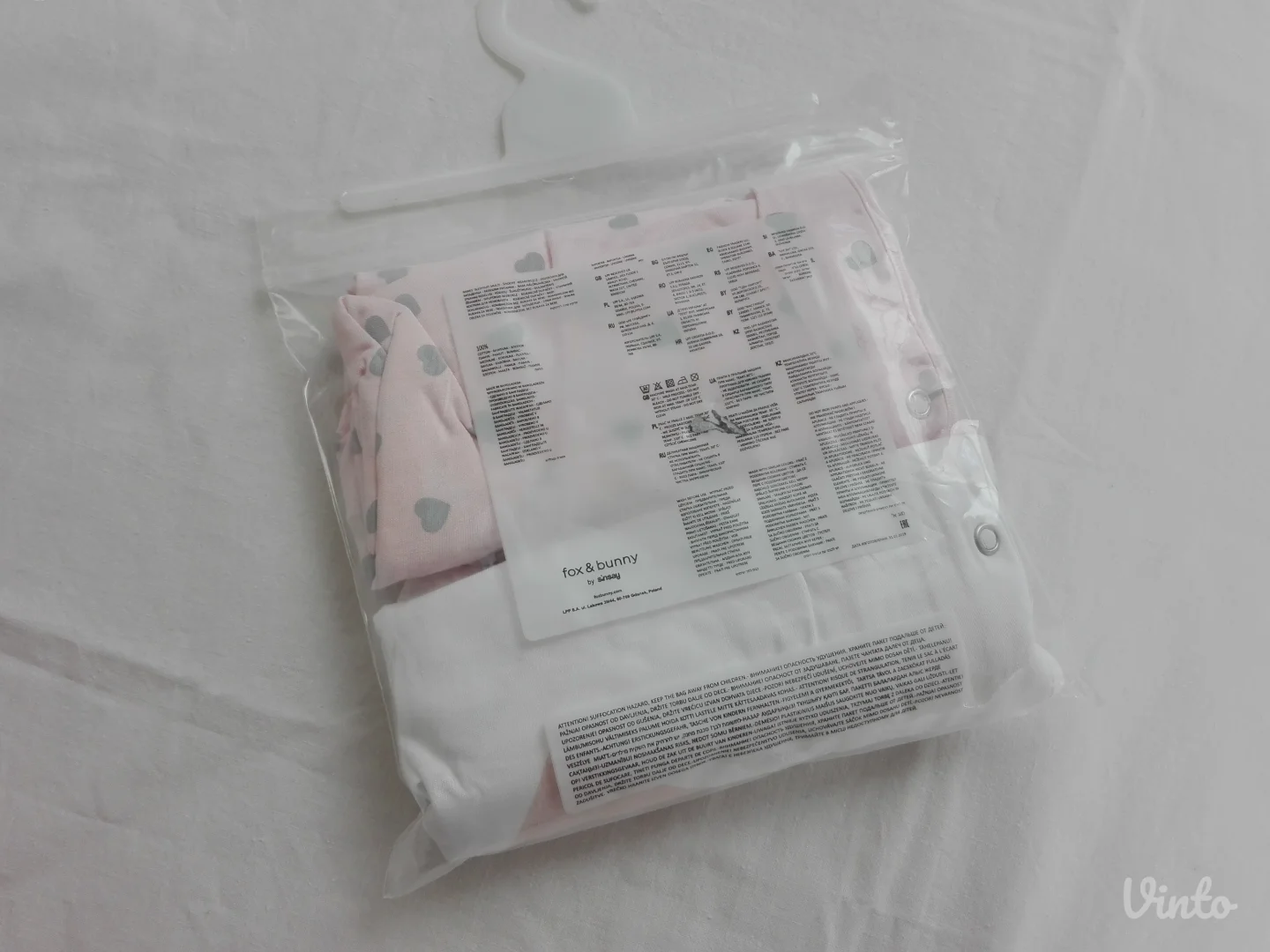 Sinsay 100% pamuk zeke sa stopama za bebe NOVO