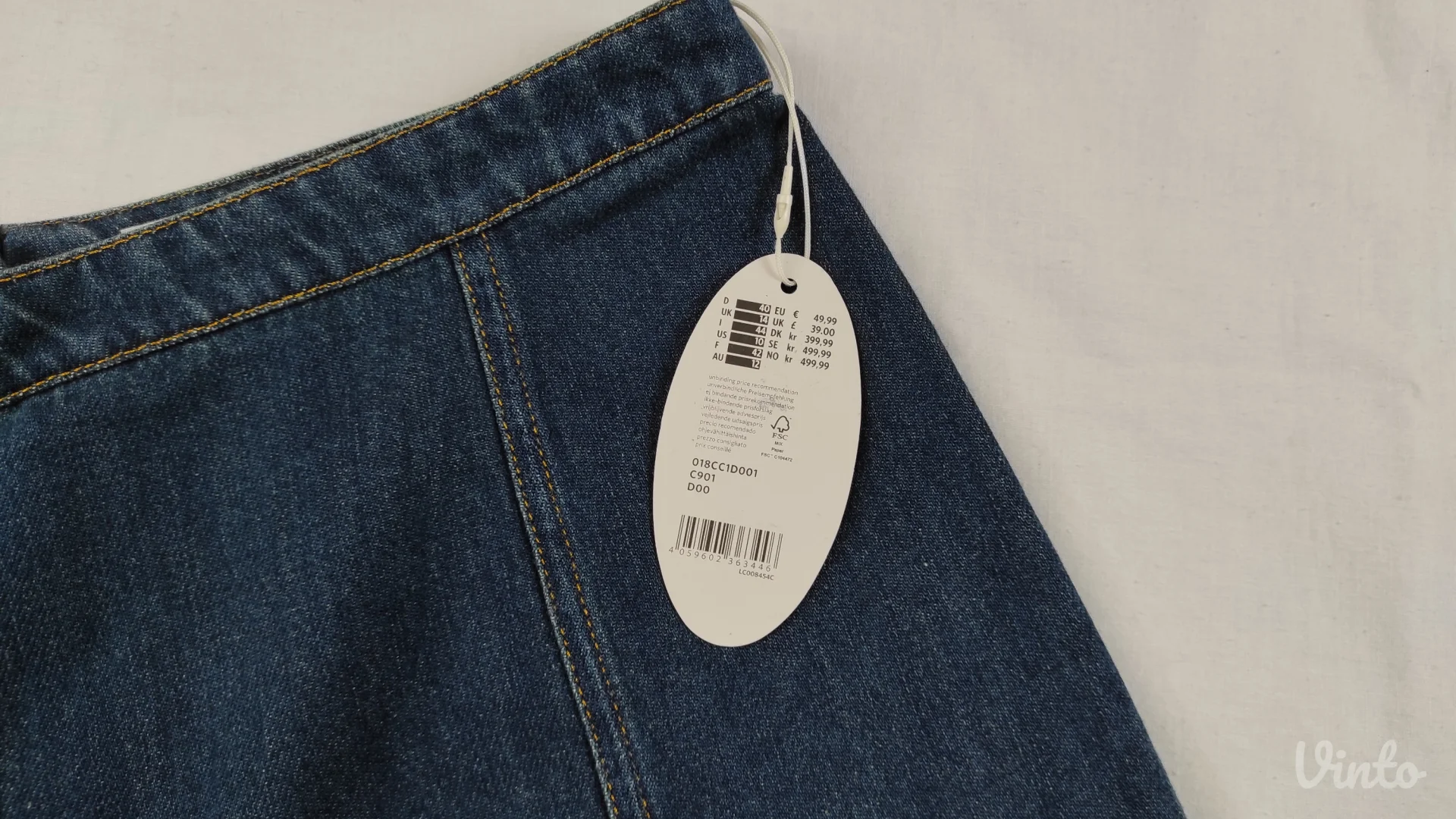 EDC by ESPRIT teksas suknja NOVO sa etiketom