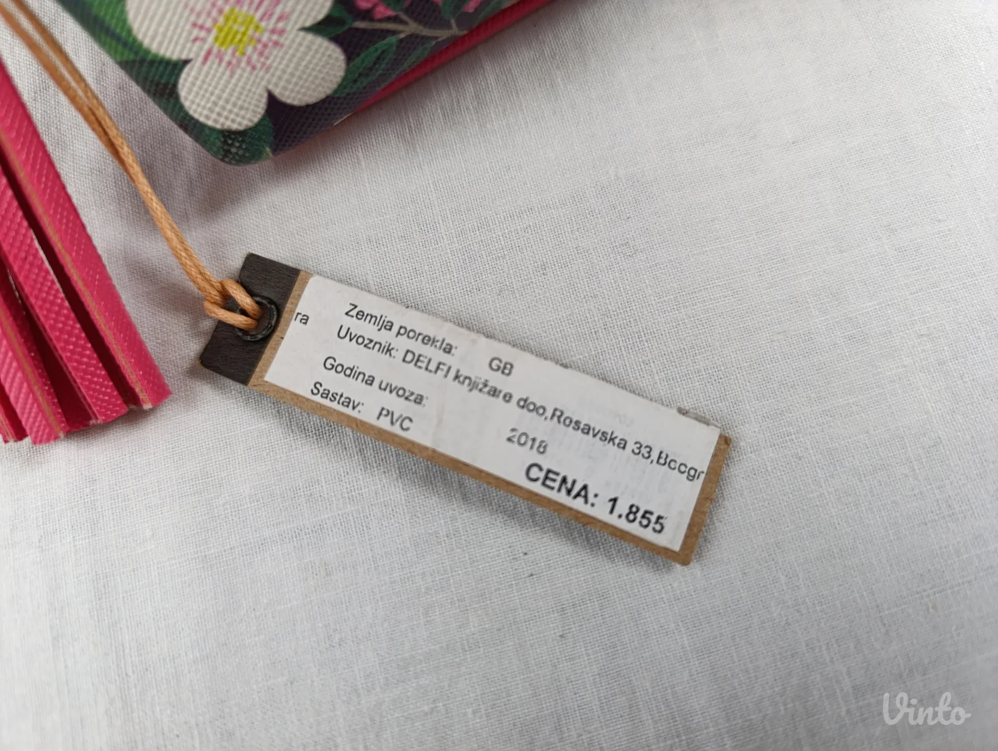 Painted & pressed neseser NOVO sa etiketom