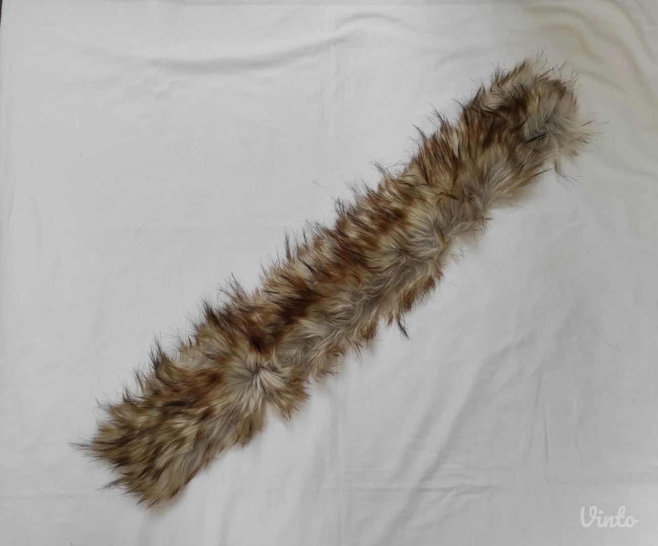 Krzno za kaput, jaknu, parku - 2 komada