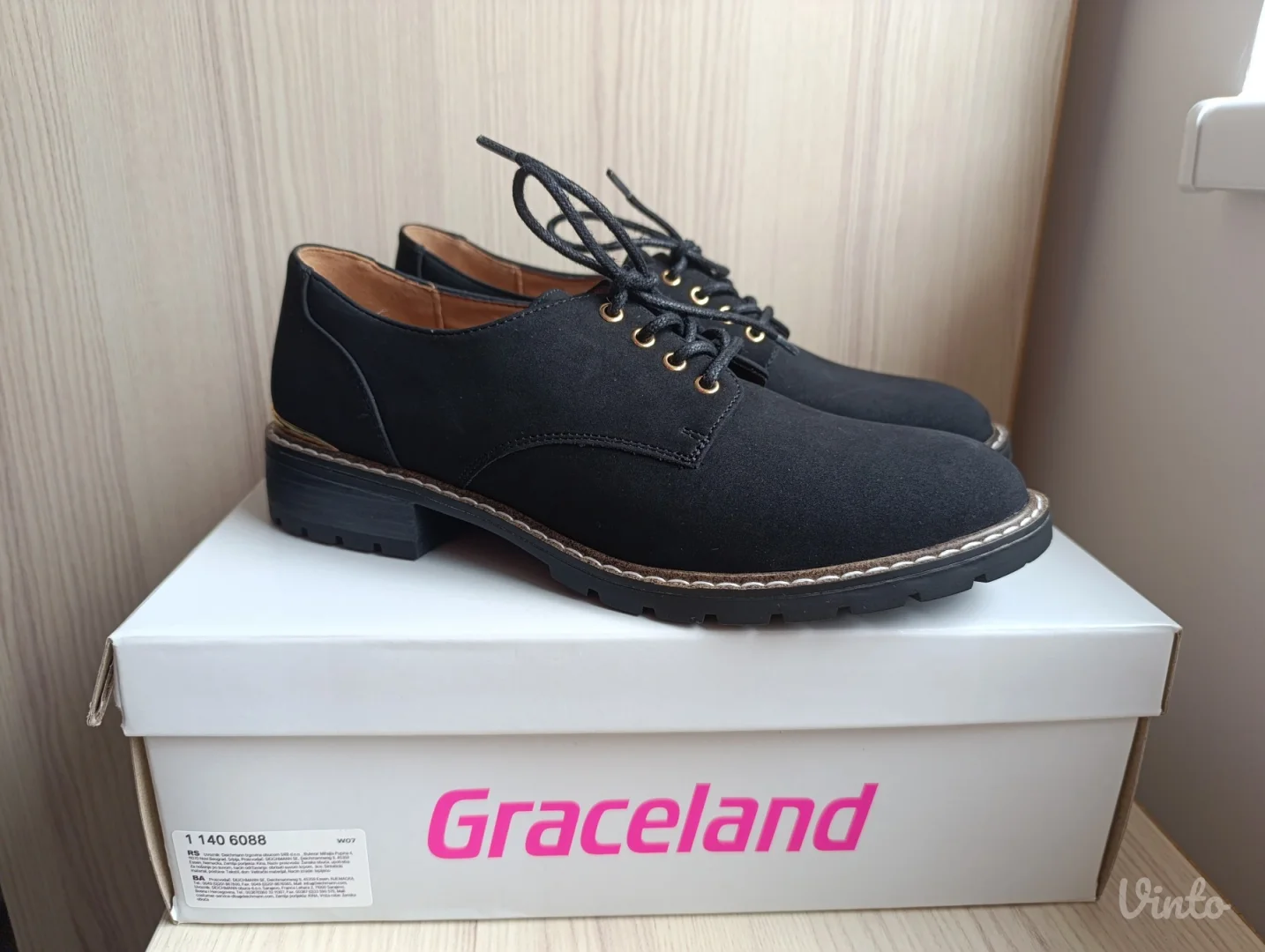 Graceland elegantne cipele oksfordice NOVO