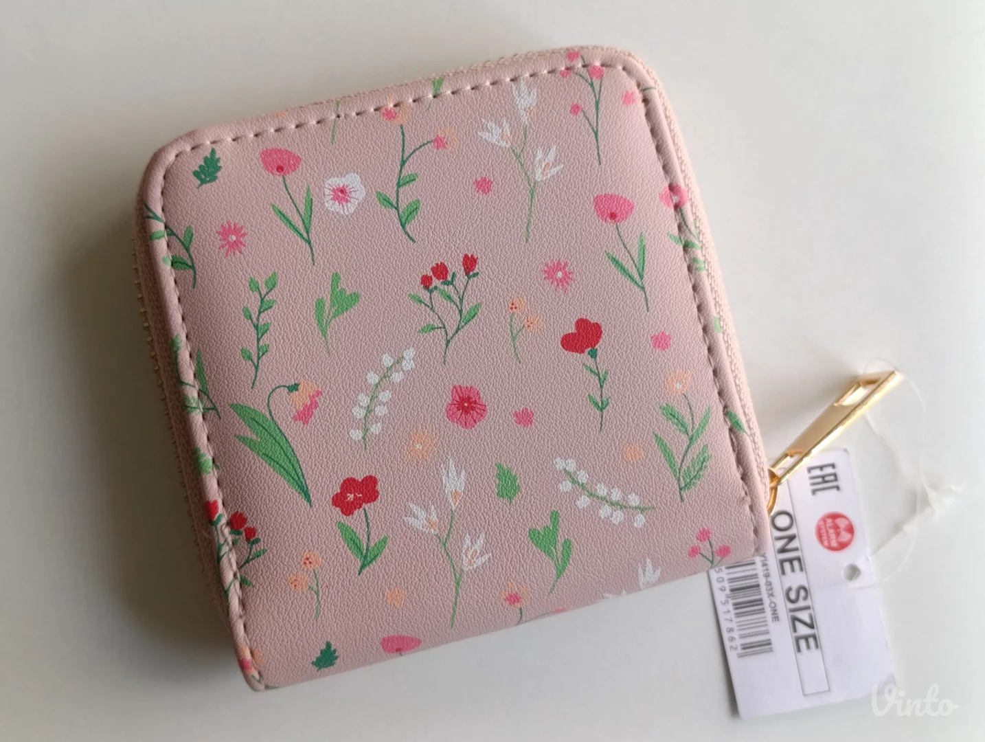 Sinsay cvetni roze novcanik NOVO