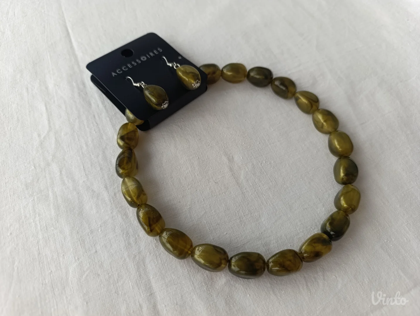 Set ogrlica i minđuše NOVO