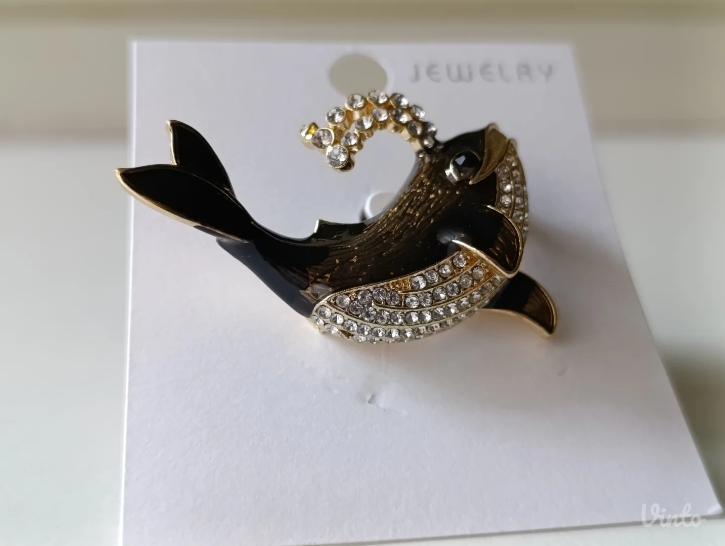 Unikatan broš - kit