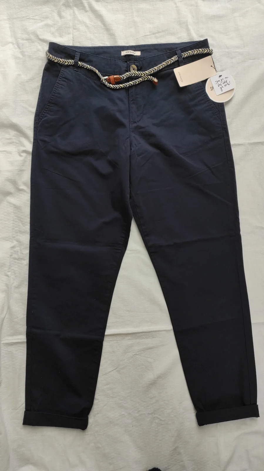 Orsay teget pantalone 100% pamuk 38 vel (sa etiketom)