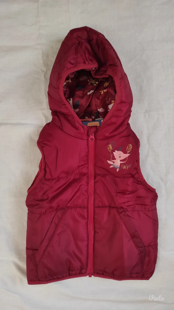 Lupilu štepani prsluk za devojčicu NOVO sa etiketom