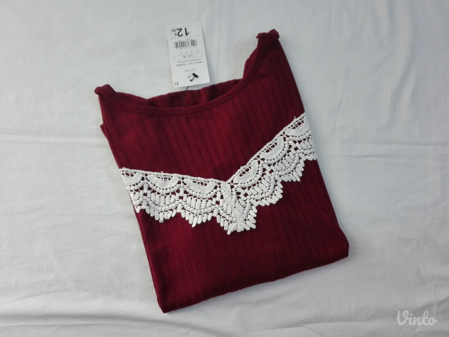 One by Gemo bordo dzemper bluza NOVO