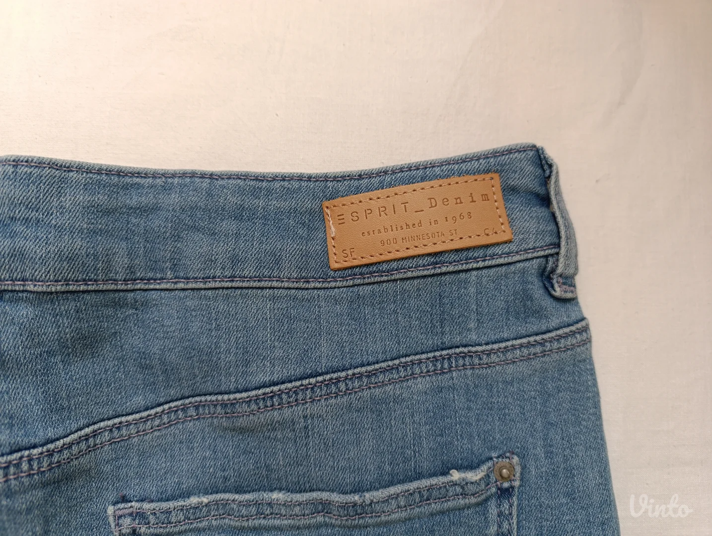 ESPRIT pamučna teksas suknja NOVO sa etiketom