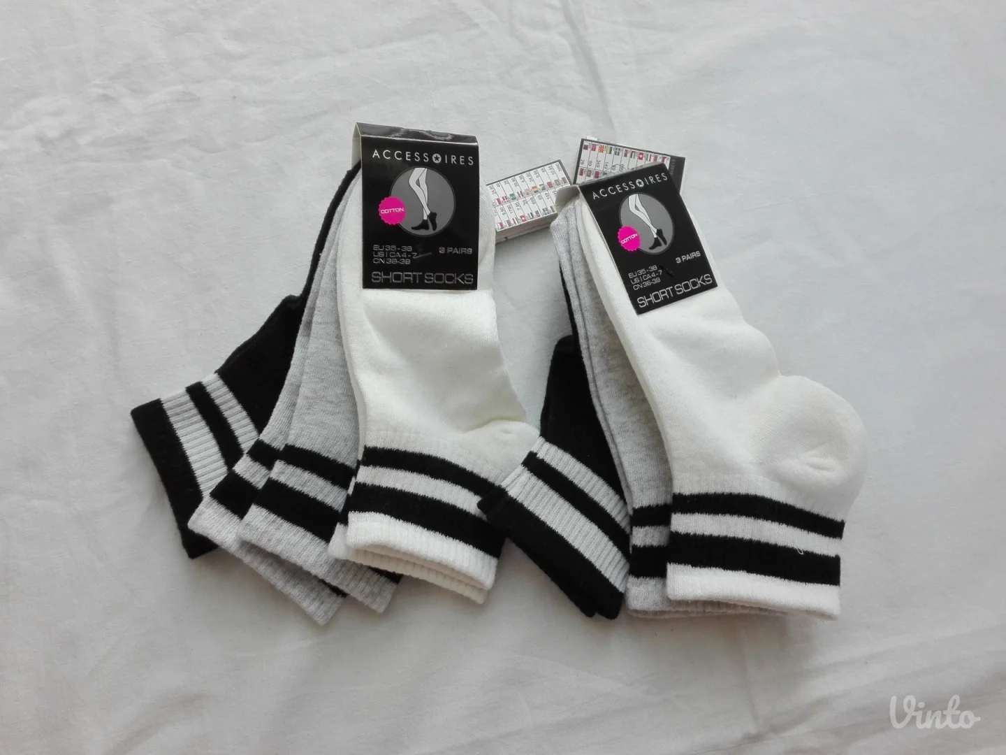 New Yorker 6 pari pamučnih carapa NOVO sa etiketom