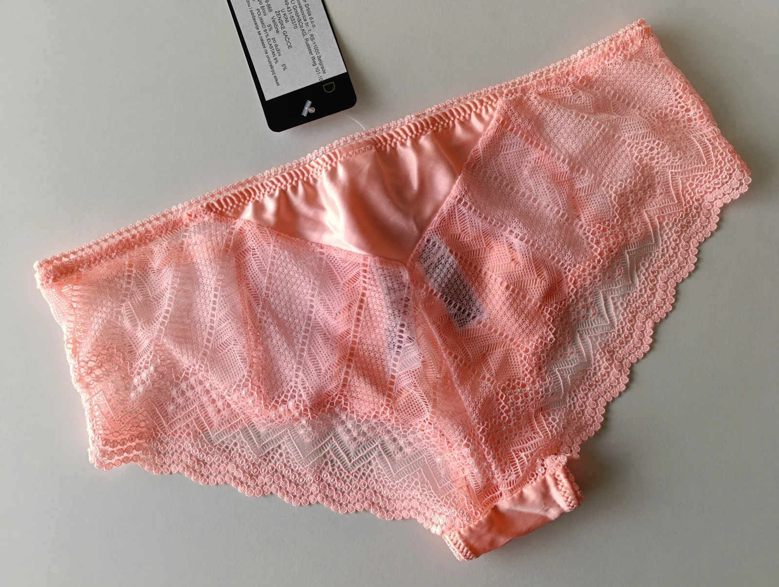 Censored New Yorker tri para sexy gaćica (sa etiketama)