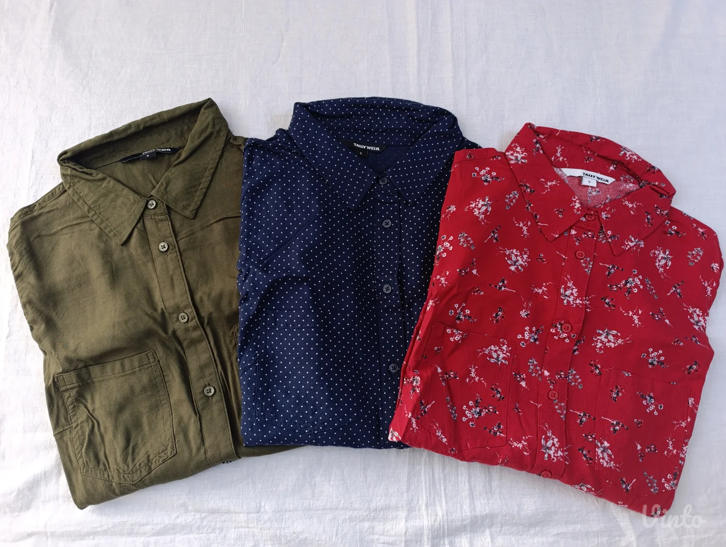 Tally Weijl - tri košulje od viskoze LOT