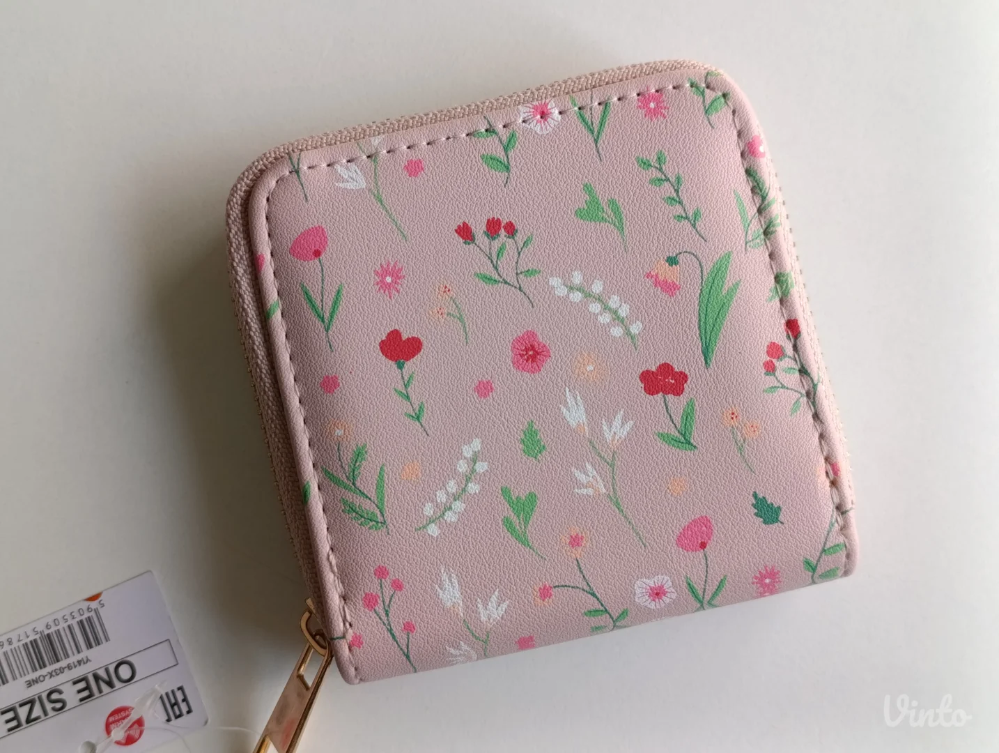 Sinsay cvetni roze novcanik NOVO