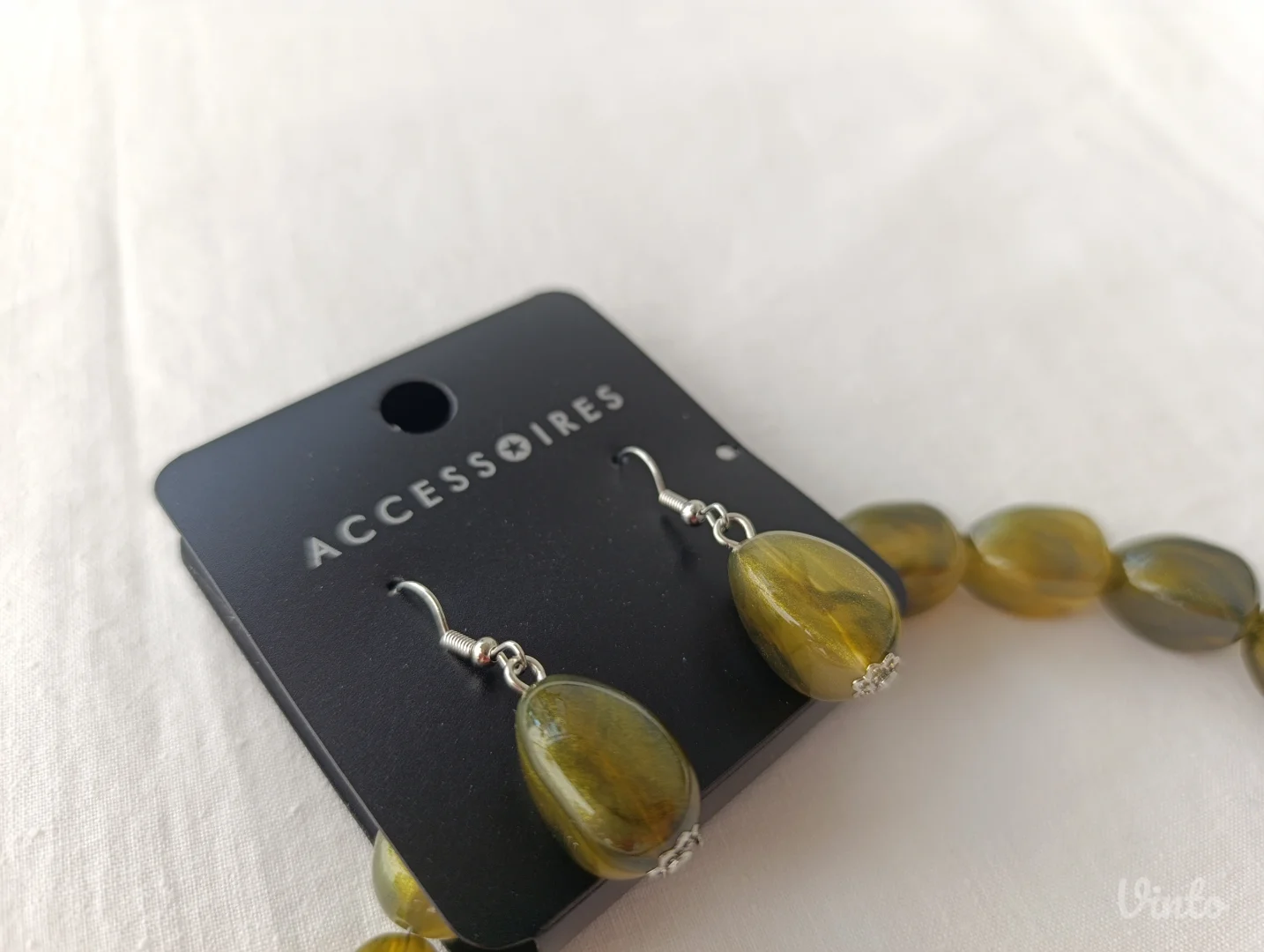 Set ogrlica i minđuše NOVO