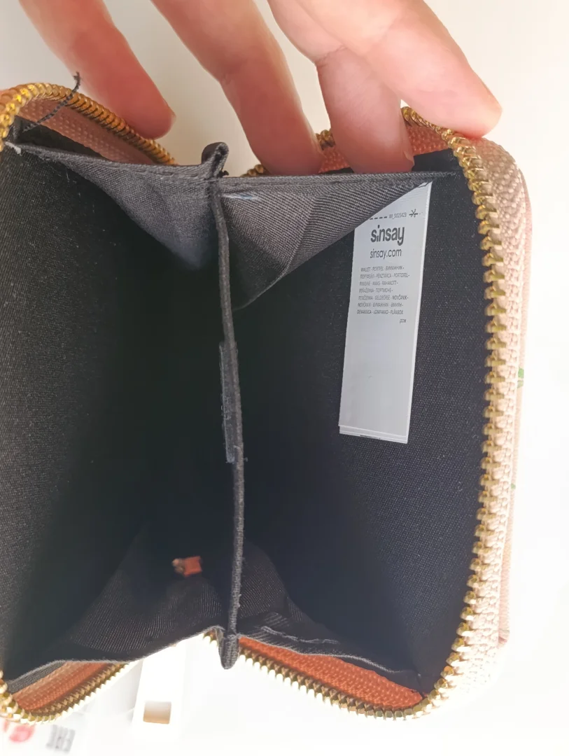 Sinsay cvetni roze novcanik NOVO