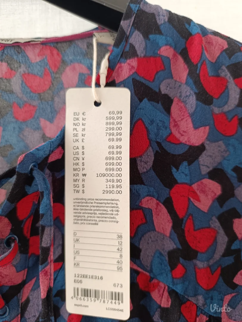 Esprit haljina od viskoze NOVO sa etiketom