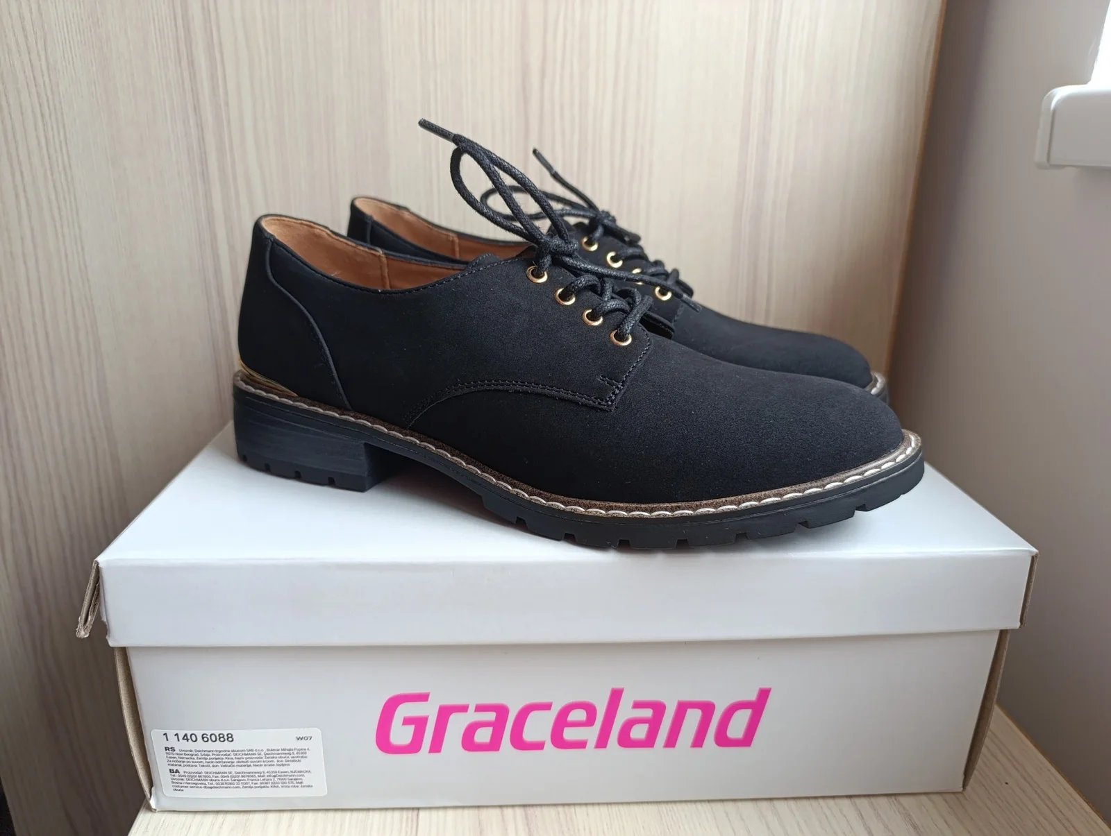Graceland elegantne cipele oksfordice NOVO