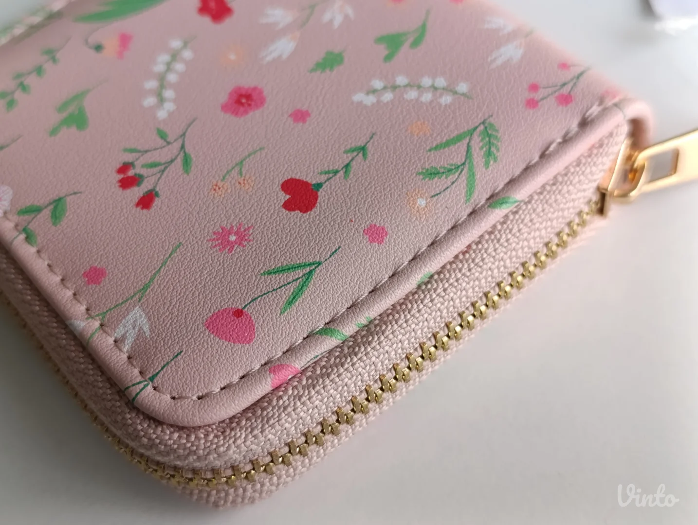Sinsay cvetni roze novcanik NOVO