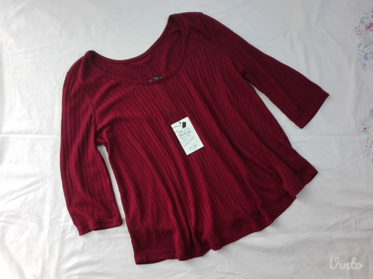 One by Gemo bordo dzemper bluza NOVO