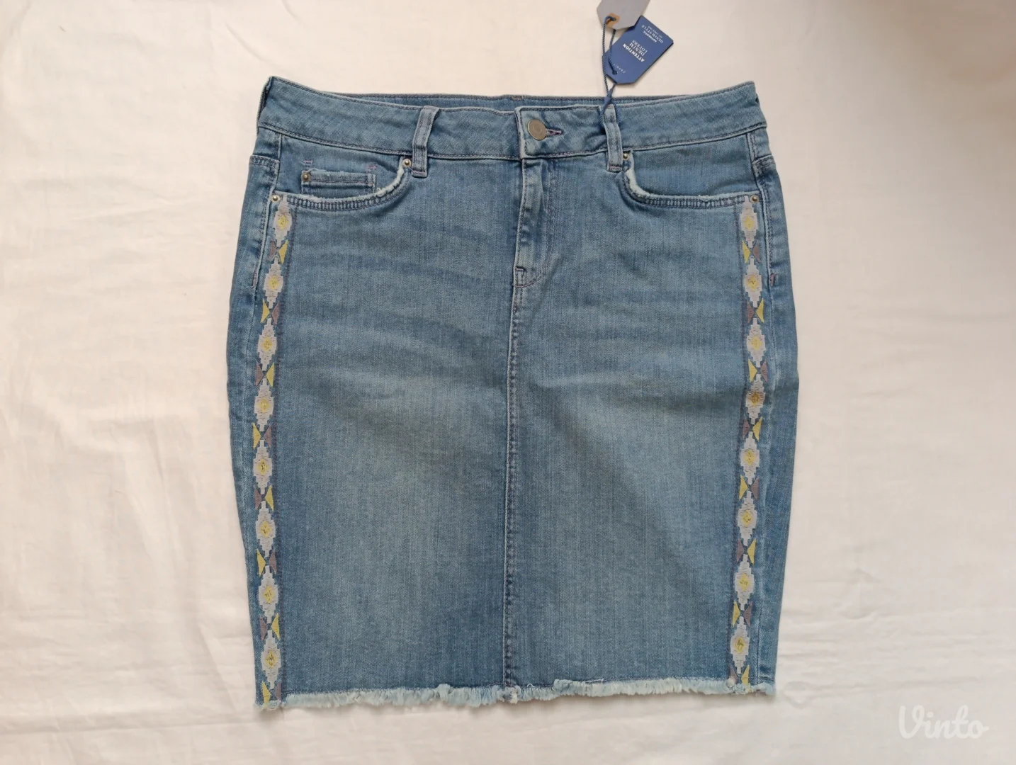 ESPRIT pamučna teksas suknja NOVO sa etiketom