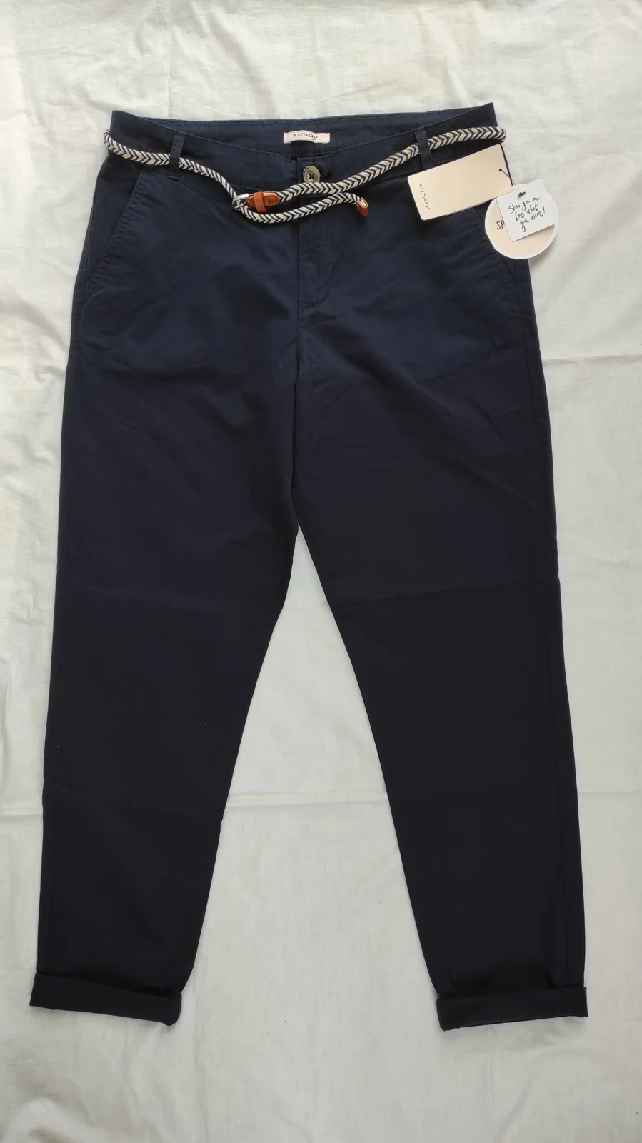 Orsay teget pantalone 100% pamuk 38 vel (sa etiketom)