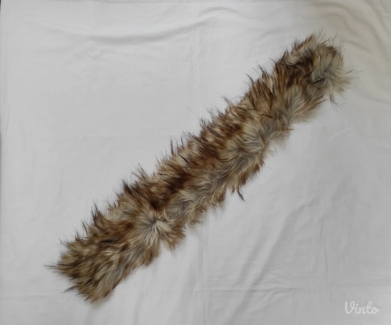 Krzno za kaput, jaknu, parku - 2 komada