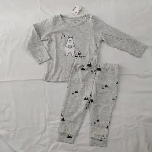 Fox and bunny 100% pamuk pidzama NOVO