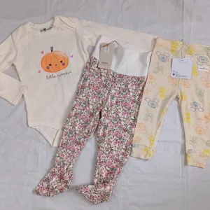 Set za bebu devojčicu vel. 74 NOVO sa etiketom