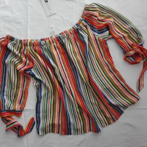 Fishbone off shoulder sarena bluza NOVO