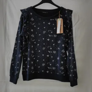 Bonobo jeans ruffle pamučni duks NOVO sa etiketom