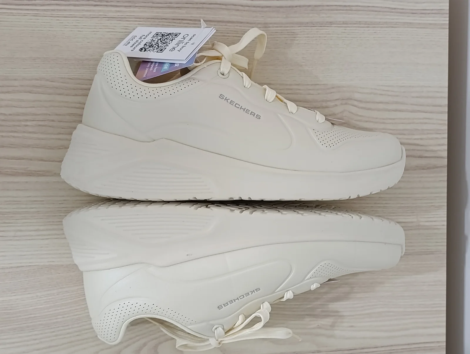 SKECHERS Uno Lite Beige patike NOVO sa etiketom