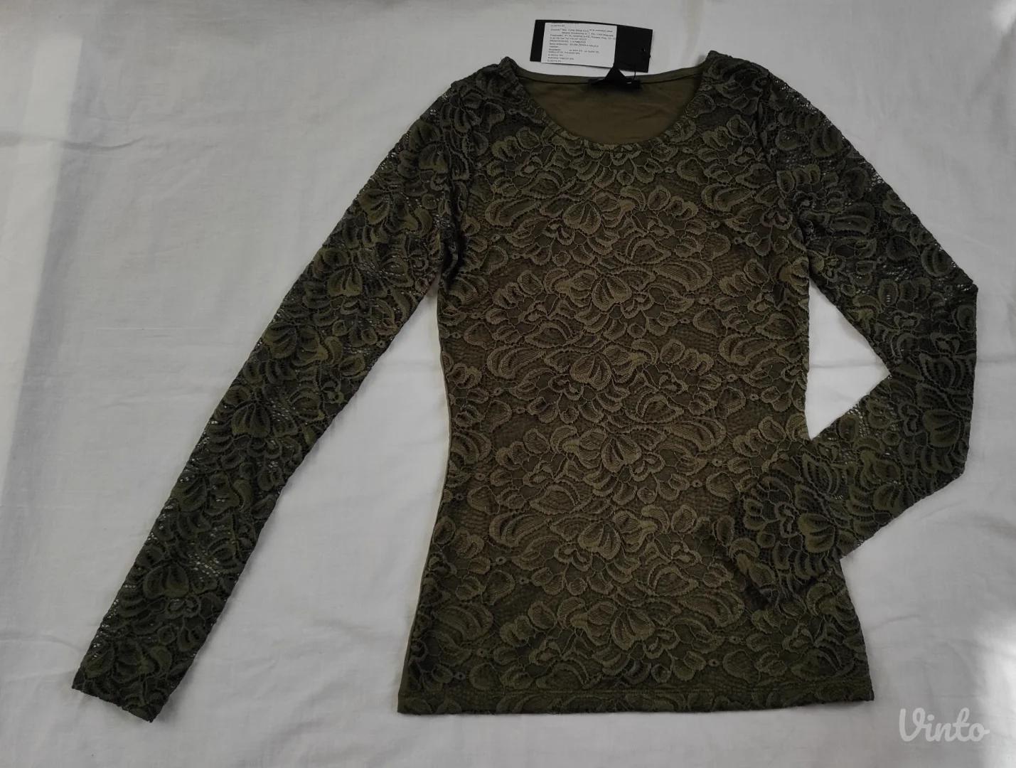 Amisu čipkana bluza NOVO sa etiketom