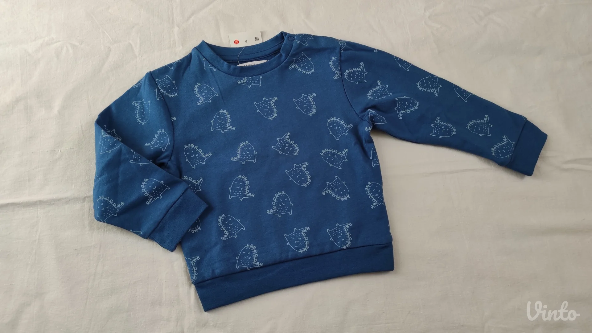 Fox and bunny 100% pamuk duks NOVO