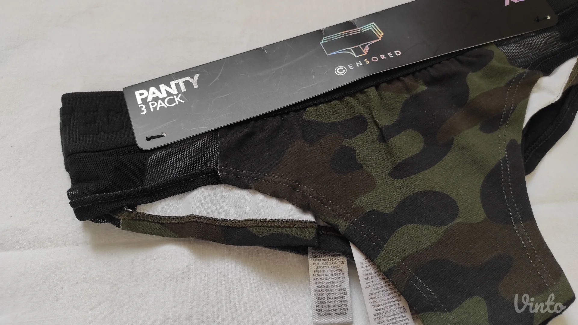 Censored pamučne gacice 3 kom NOVO