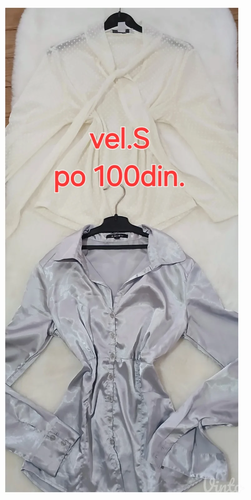 Kosulja od 100 do 300din.
