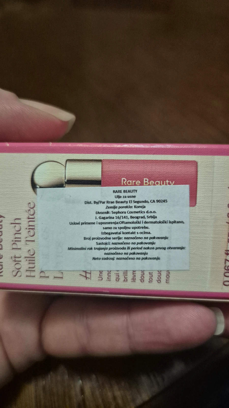 Rare beauty - ulje- za usne