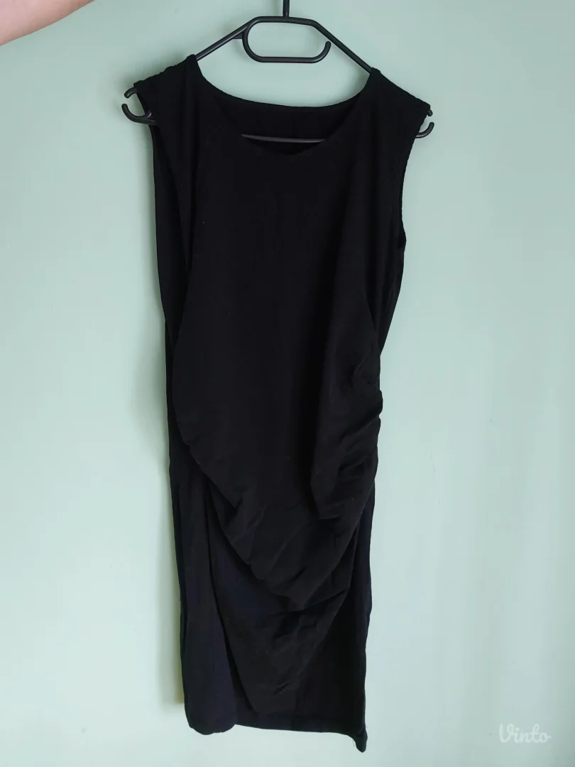 Trudnička haljina XXL CRNA