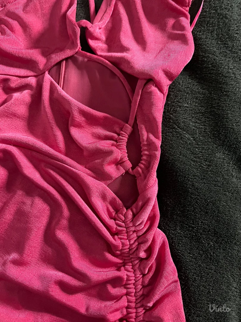 Bershka roza haljina