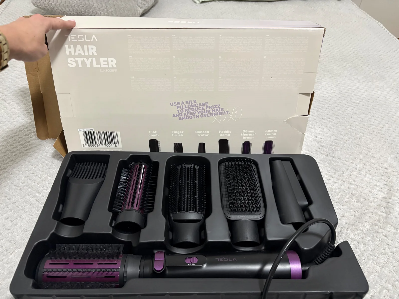 Tesla hair styler