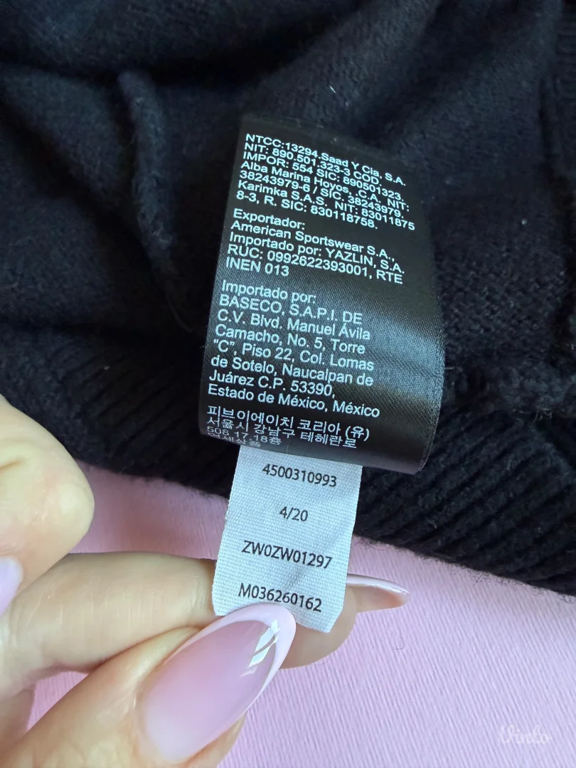 Calvin Klein vuneni dzemper