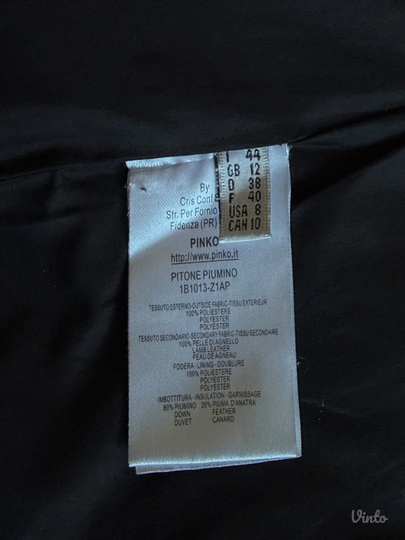 PINKO perjana jakna ORIGINAL