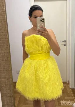 PS fashion žuta haljina